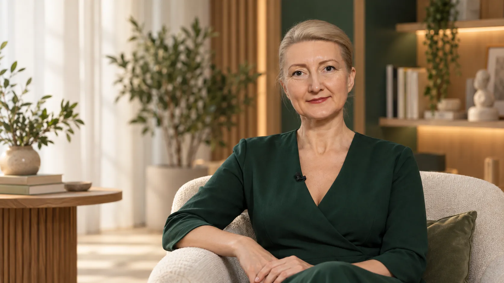 Светлана рассказывает о практиках в видео